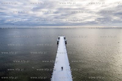 Gdynia Orłowo. Molo.
15.01.2026
fot. Krzysztof Mystkowski...