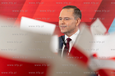 Gdańsk. Historyczna sala BHP. Wieczór wyborczy Karola...