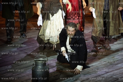 Gdańsk, Teatr Wybrzeże. Próba medialna spektaklu...