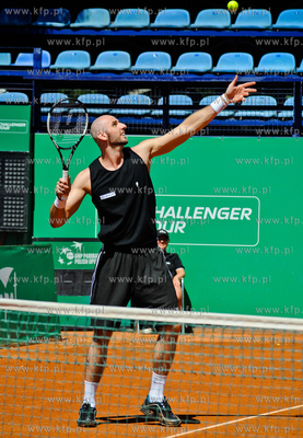 Sopot. Korty SKT. BNP Paribas Polish Open. Mecze pokazowe...