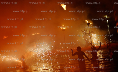Gdansk. Akwen miedzy Reduta Wilk i Reduta Wyskok. XV...