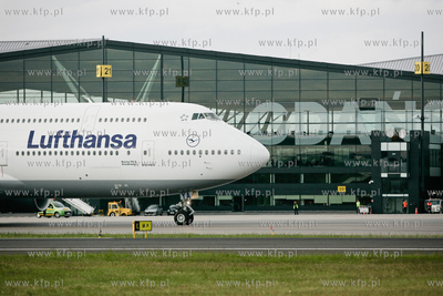 Gdansk. Rebiechowo. Start najdluzszego samolotu pasazerskiego...