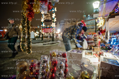 Gdansk. Targ Weglowy. Jarmark Bozonarodzeniowy.
Nz...