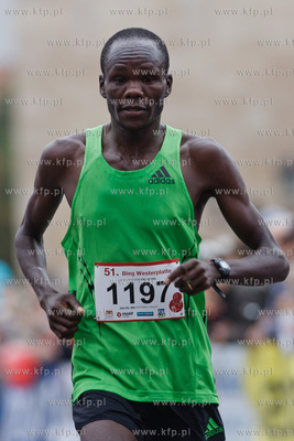 Gdansk. Targ Weglowy. Meta 51. Biegu Westerplatte.
Nz...