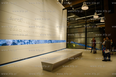 Gdansk. Europejskie Centrum Solidarnosci. Europejska...