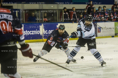 Gdańsk. Hala Oliwia. Polska Hokej Liga. Mecz o utrzymanie...
