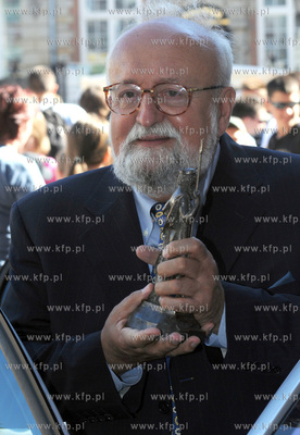 XIII Festiwal Gwiazd w Gdansku.Dyrygent Krzysztof Penderecki...