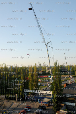 Mlode Miasto w Gdansku. Zawody Diverse Crane Boogie...