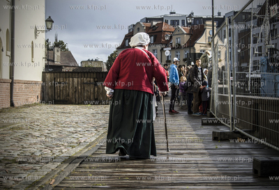 Gdansk. Wyspa Olowianka. Do abordazu - rekonstrukcja...