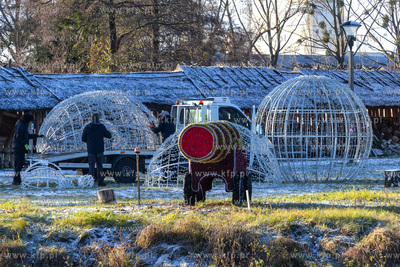 Przygotowania do otwarcia Lumina Park na terenie Międzynarodowego...