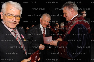 20 lat gdanskiej samorzadnosci. Uroczystosc w Teatrze...