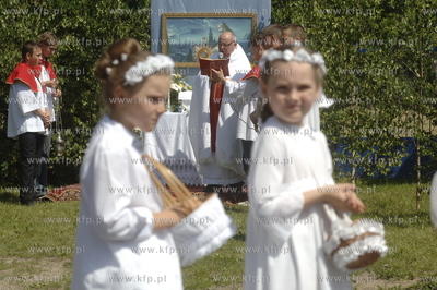 Lezno. Procesja w Boze Cialo.
07.06.2007
fot. Maciej...