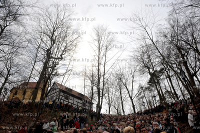 Wejherowo. Droga Krzyzowa. Inscenizacja Meki Panskiej...