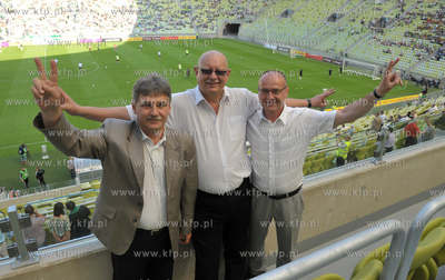 Mecz inauguracyjny na PGE Arena w Gdansku pomiedzy...