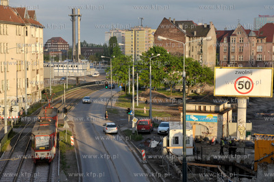 Budowa biurowca na terenie bylej zajezdni autobusowej...