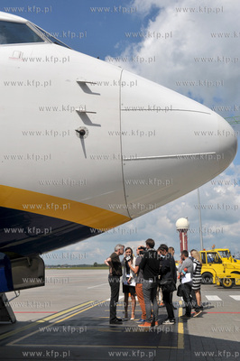 Port Lotniczy Gdansk. Konferencja Michael'a O'Leary...
