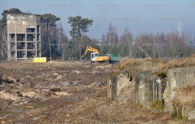 Obiekty militarne na Stogach wchodzace w sklad 25 Baterii...