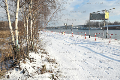Gdansk Nowy Port. Tereny Szanca Zachodniego nad Martwa...