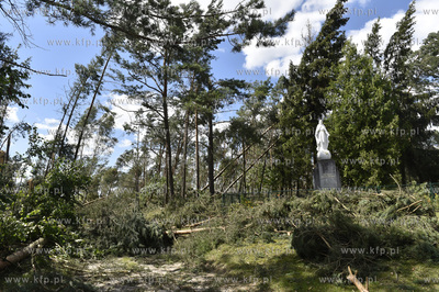Skutki wichury na Pomorzu. Orlik na Kaszubach w gminie...