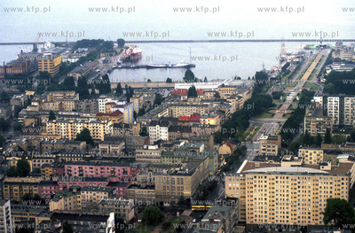 Gdynia Srodmiescie ul. 10 Lutego i Skwer Kosciuszki...