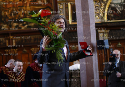 Gdansk. Dwor Artusa. Uroczysta sesja Rady Miasta ,...