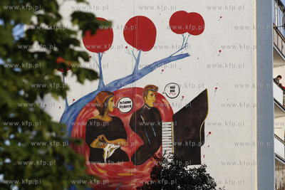 Gdansk Zaspa. Prezentacja nowego muralu dedykowanego...