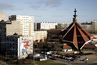 Gdansk Zaspa. Kosciol sw. Kazimierza na ul. Pilotow.
10.04.2011
fot....