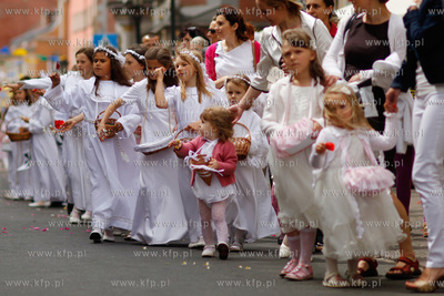 Gdansk. Procesja glowna Bozego Ciala.
23.06.2011
fot....