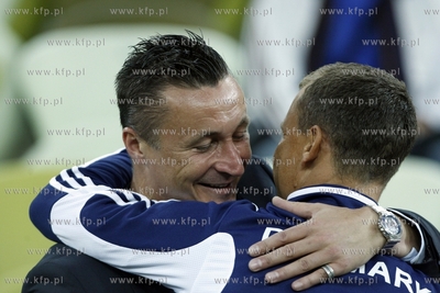 Gdansk. PGE Arena. Mecz towarzyski Polska- Dania. Nz....