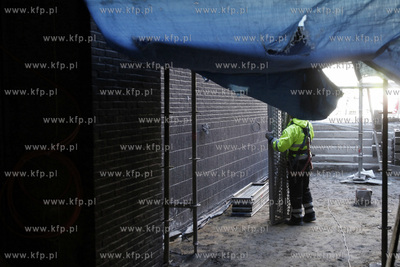 Budowa Teatru Szekspirowskiego w Gdansku.15.04.2014fot....