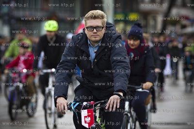 Sopot. Rowerowa parada na Swieto Niepodleglosci.
11.11.2015
fot....