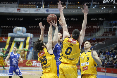 Ergo Arena. Energa Basket Liga. Trefl Sopot - Rosa...