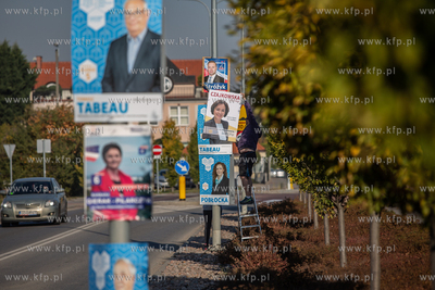 Sopot. Ul. Władysława Łokietka. Samorządowa kampania...