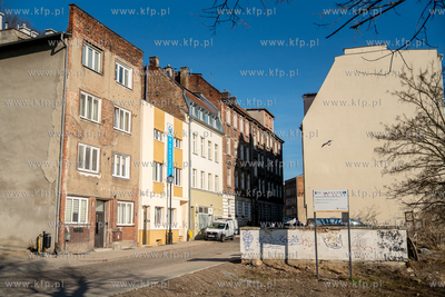 Rewitalizacja Biskupiej Górki w Gdańsku. Kamienice...