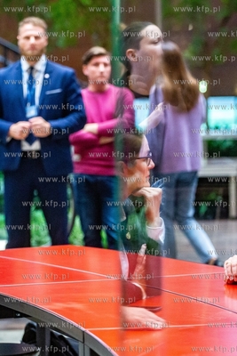 Konferencja prasową podsumowującą odbiór nagrody...