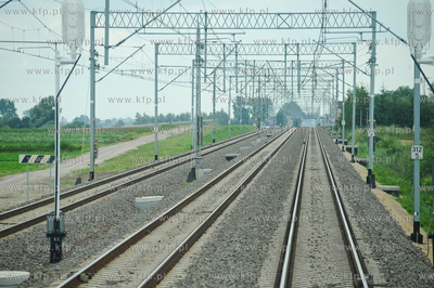 Modernizowana linia kolejowa E-65 Gdynia - Gdansk -...