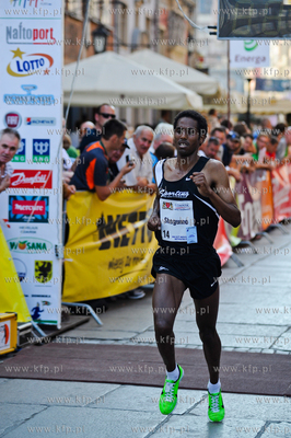 Gdansk. Dlugi Targ. Jarmark Dominikanski. 18 Bieg Dominika....