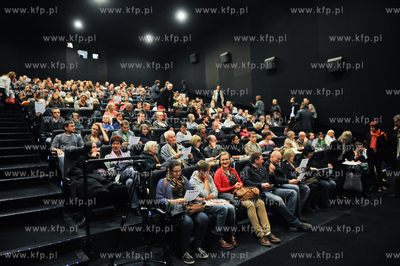 Gdansk. Multikino. All About Freedom Festival. Projekcja...