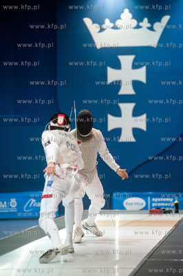 Gdanska Szkola Floretu. Walki finalowe XIX  turnieju...