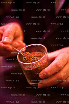 Restauracja Gdanska przy ul. Sw. Ducha. Barysta Waldemar...