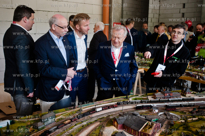 Gdansk. Matarnia. Kolej na PKM - Dzien Otwarty powstajacej...