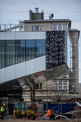 Gdynia. Plac Grunwaldzki. Budowa Gdynskiego Centrum...