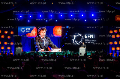 Sopot. Gala otwarcia Europejskiego Forum Nowych Idei.
Nz...