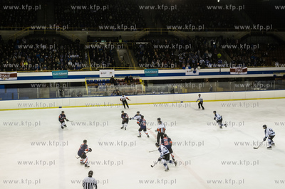 Gdańsk. Hala Oliwia. Polska Hokej Liga. Mecz o utrzymanie...