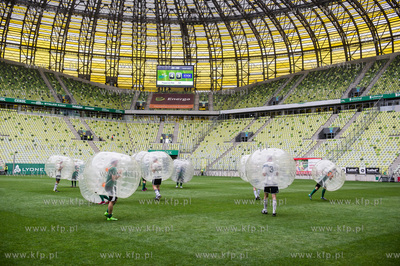 Energa Stadion Gdańsk. Charytatywny mecz piłkarski...