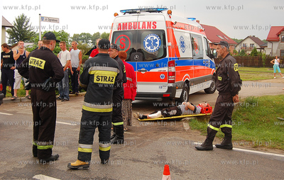 Gniewino k/Wejherowa. Do powaznego wypadku drogowego...