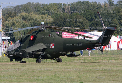 Air Show Radom 2009. Nz. Mil Mi-24D, 49 Pulku Smiglowcow...
