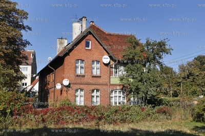 Gdansk Brzezno, architektura i budynki mieszkalne dzielnicy...