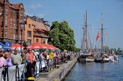 Gdansk. Dlugi Targ. III Swiatowy Zjazd Gdanszczan....