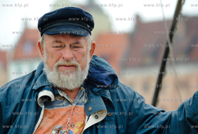 Gdansk. Marina - przystan jachtowa na Motlawie. Przywitanie...